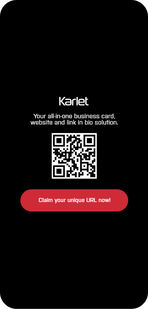 Share your Karlet by QR code or link